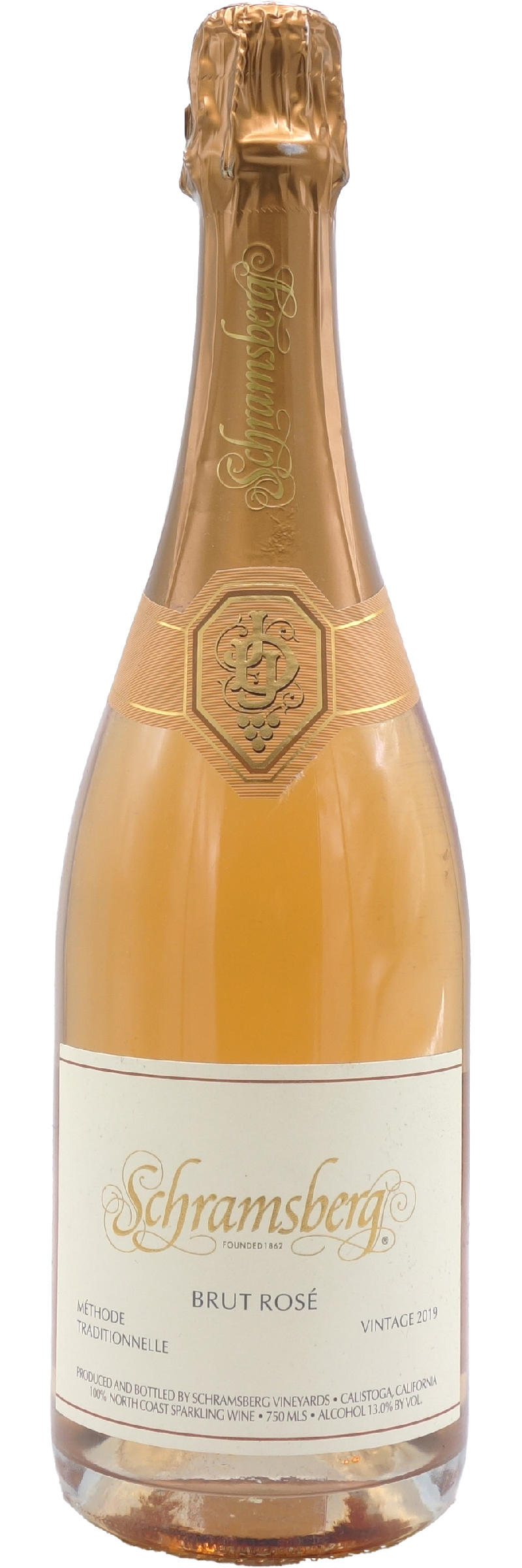 2019 Schramsberg Sparkling Brut Rose 750ml